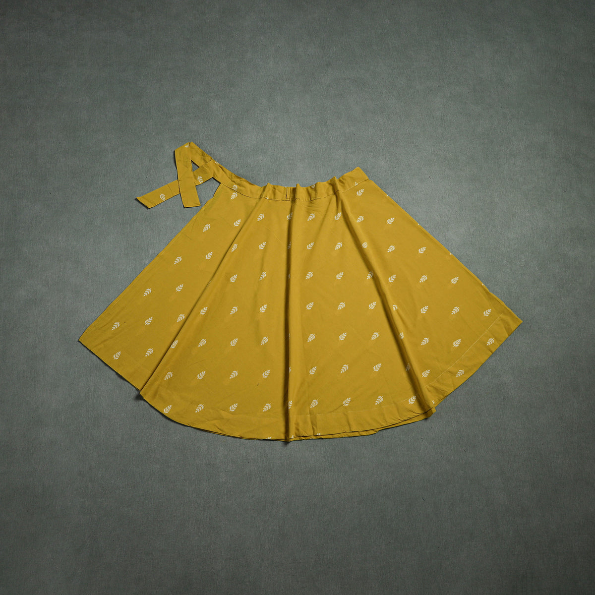 Jacquard Cotton Wrap Around Skirt 118      2026/672-1 118