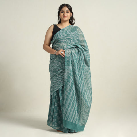 Batik Print Saree