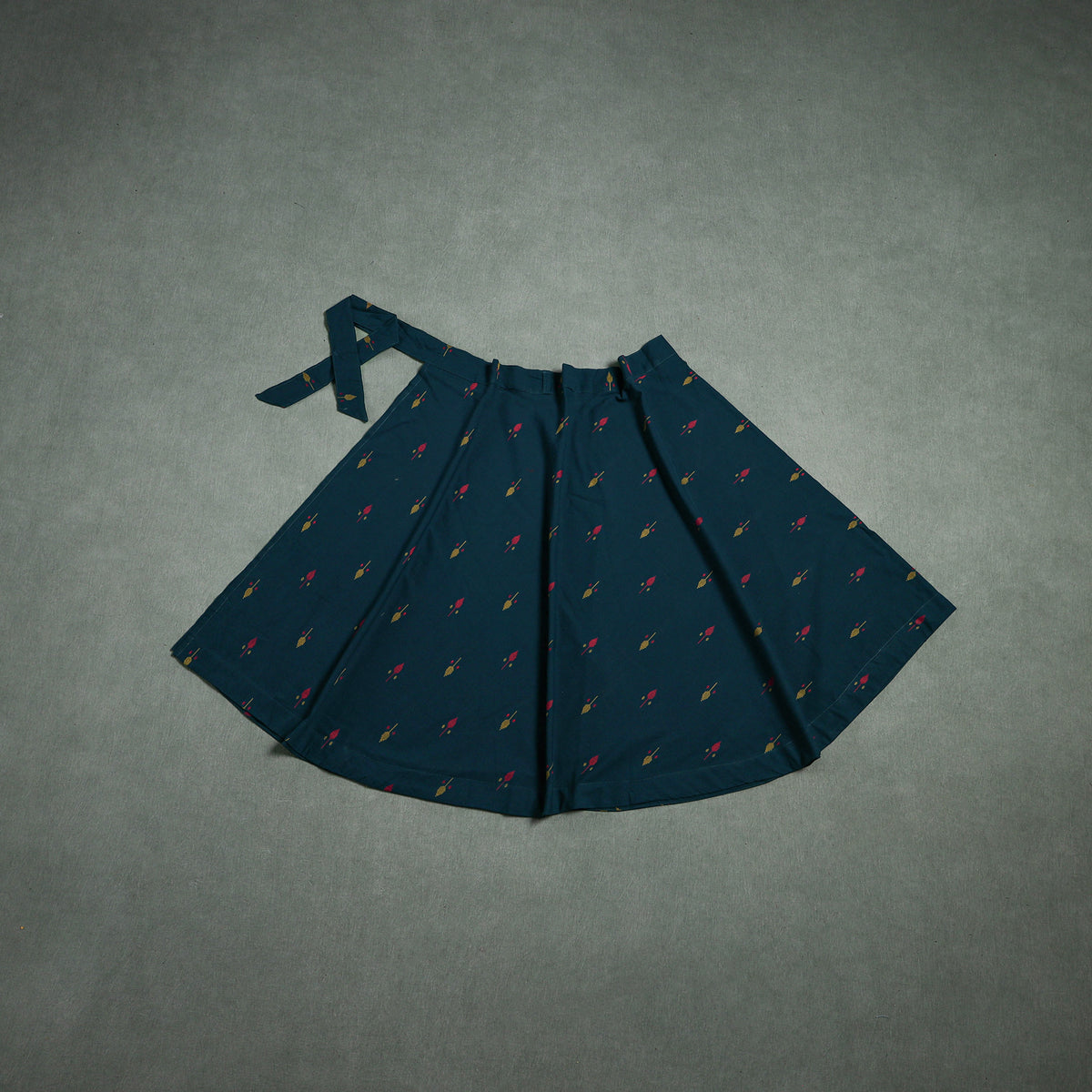 Jacquard Cotton Wrap Around Skirt 119
