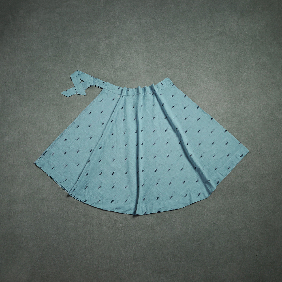 Jacquard Cotton Wrap Around Skirt 120