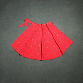 Jacquard Cotton Wrap Around Skirt 121