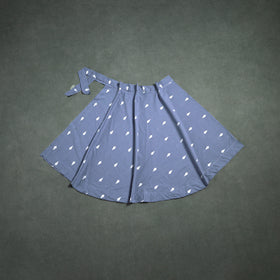 Jacquard Cotton Wrap Around Skirt 127