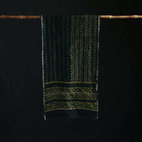 Akola Hand Block Print Chanderi Silk Handloom Stole 07