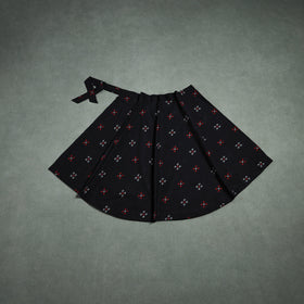 Jacquard Cotton Wrap Around Skirt 124