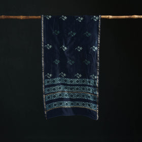 Akola Hand Block Print Chanderi Silk Handloom Stole 09