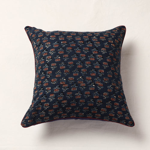 Ajrakh Cushion Cover