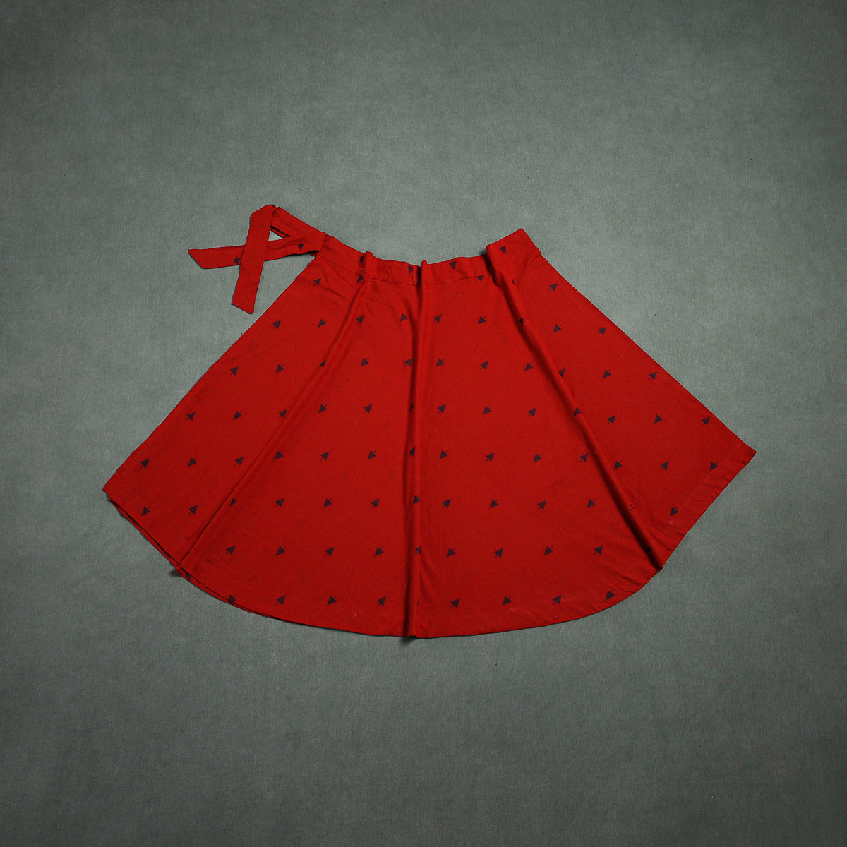 Jacquard Cotton Wrap Around Skirt 128