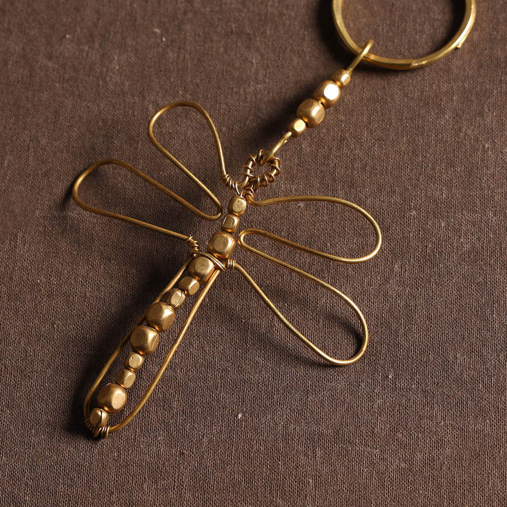 Brass Metal Handcrafted Dokra Keychain