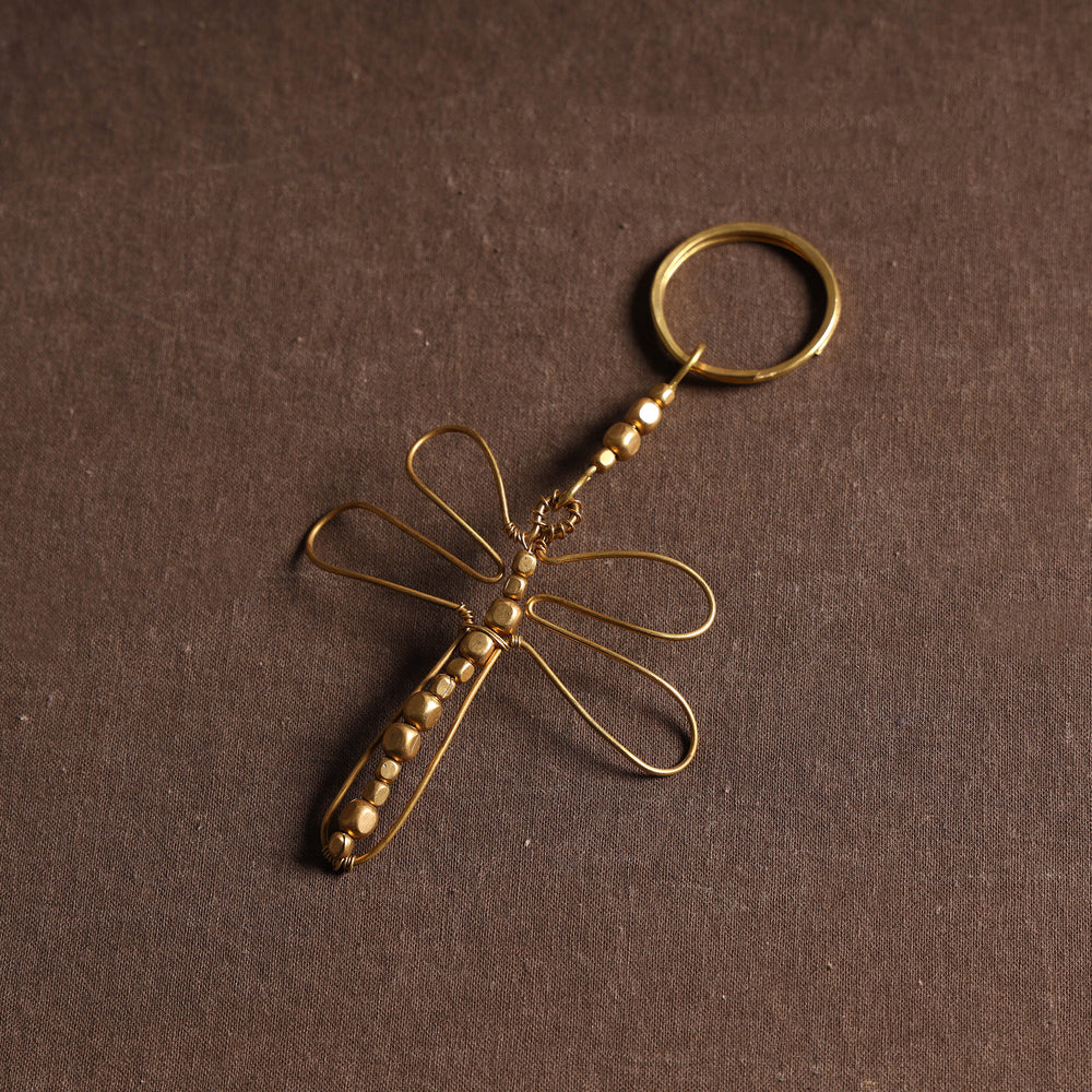 Brass Metal Handcrafted Dokra Keychain