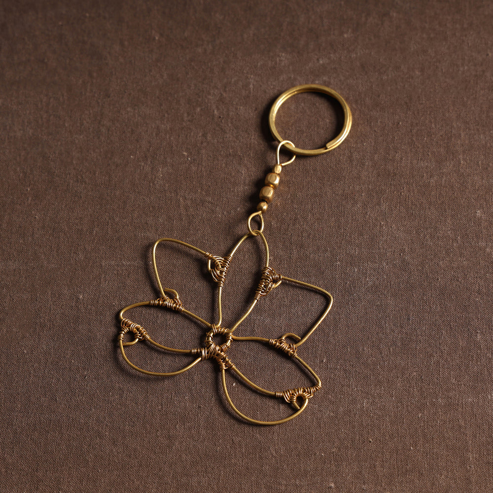 Brass Metal Handcrafted Dokra Keychain