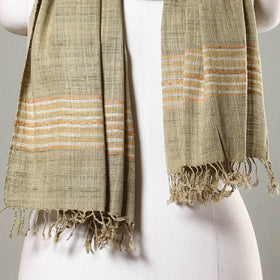  Traditional Handspun Handloom Eri Silk Natural Dyed Stole 