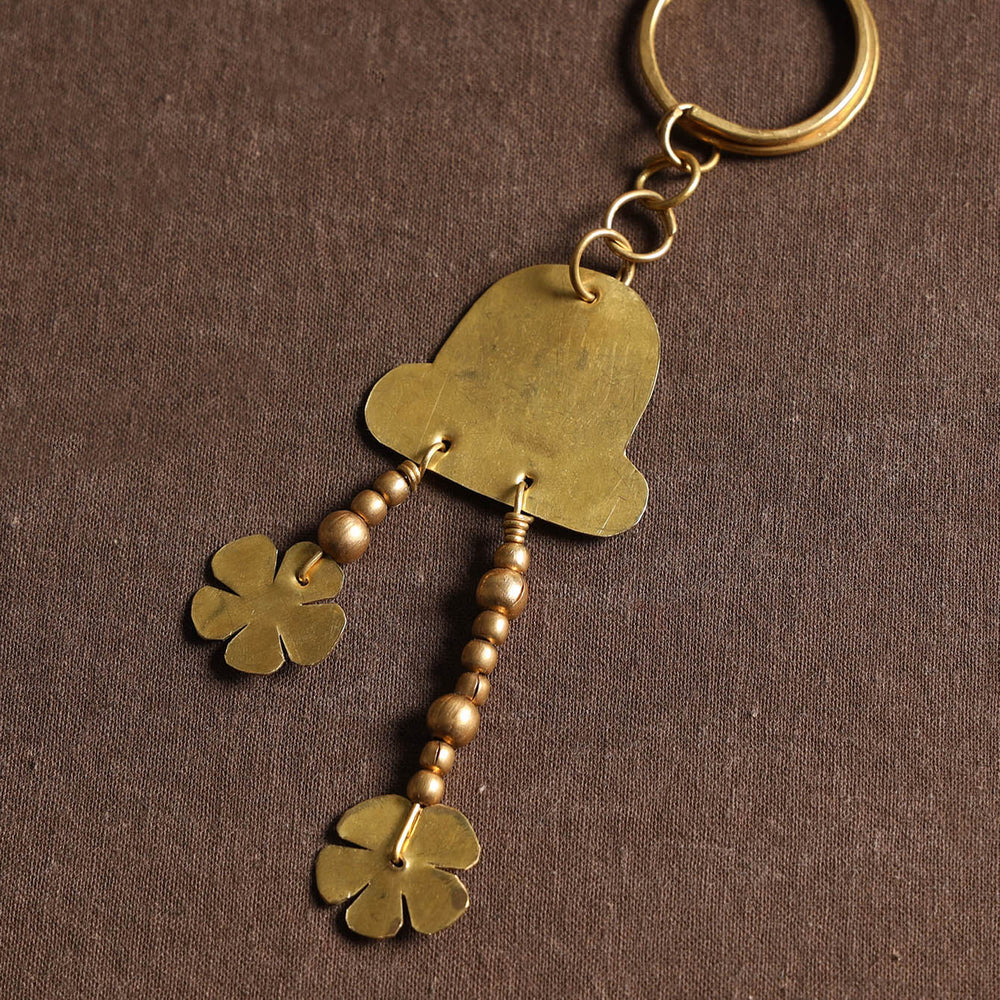 Brass Metal Handcrafted Dokra Keychain