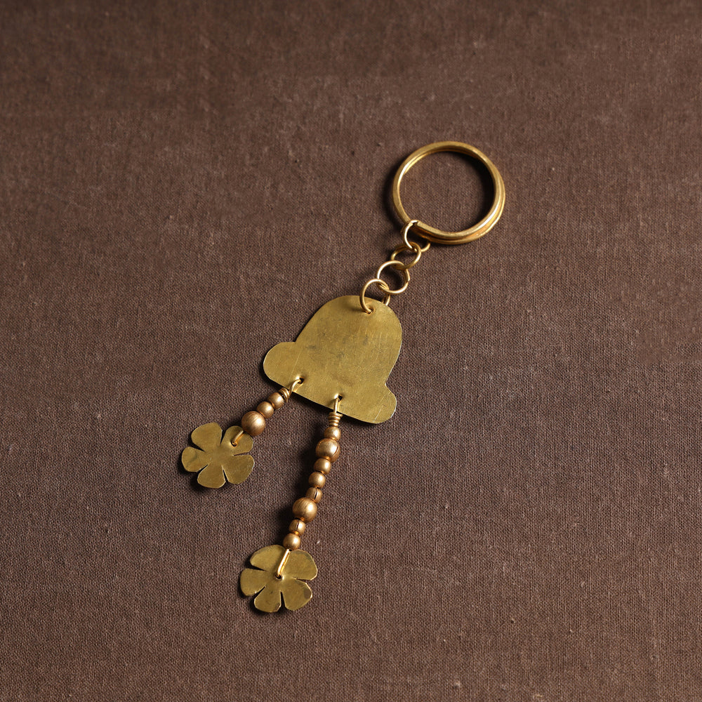 Brass Metal Handcrafted Dokra Keychain