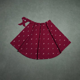 Jacquard Cotton Wrap Around Skirt 132