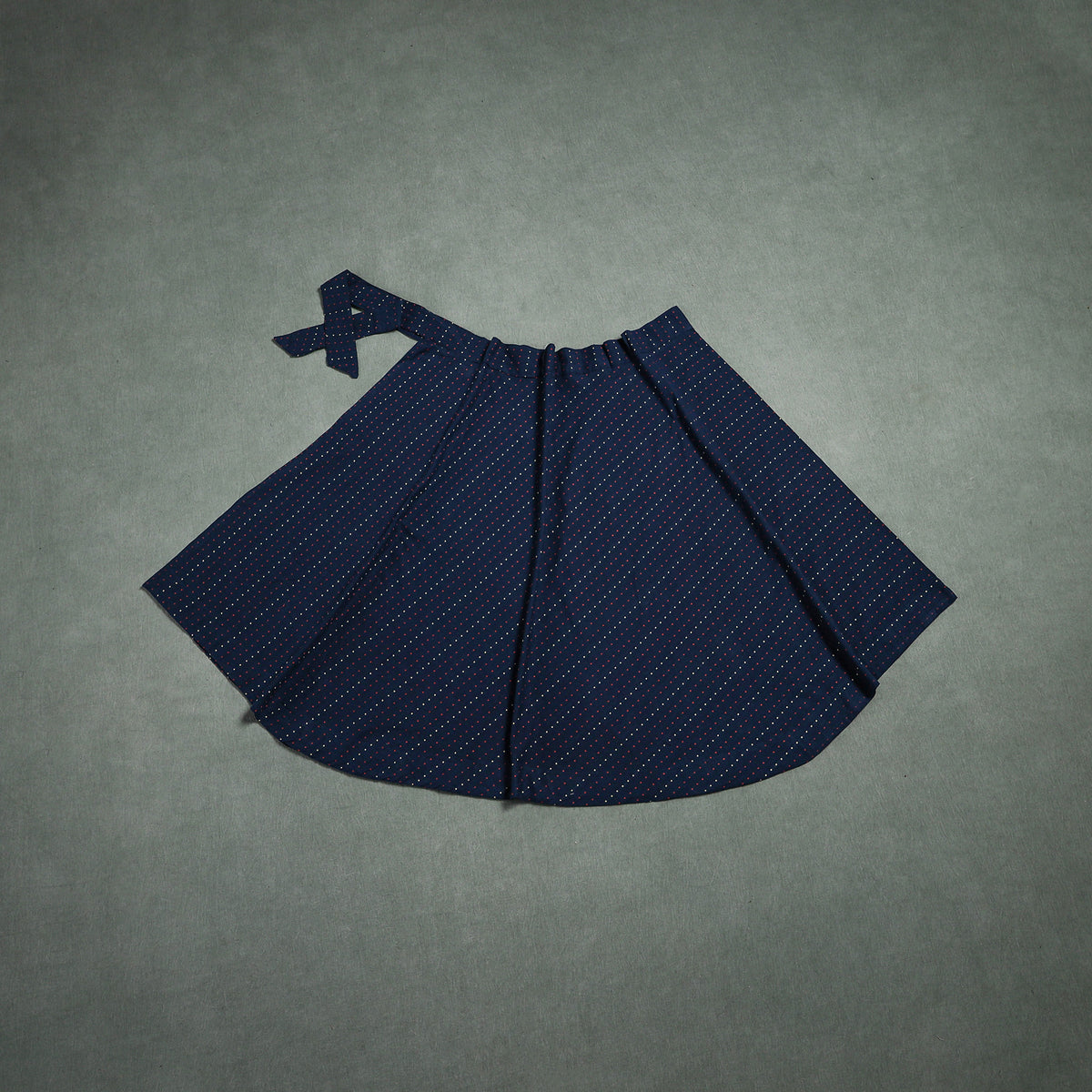 Jacquard Cotton Wrap Around Skirt 133