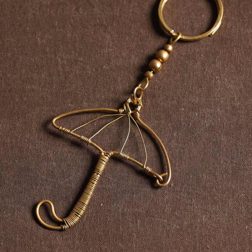 Brass Metal Handcrafted Dokra Keychain