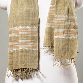 Buy Traditional Handspun Handloom Eri Silk Natural Dyed Stole 