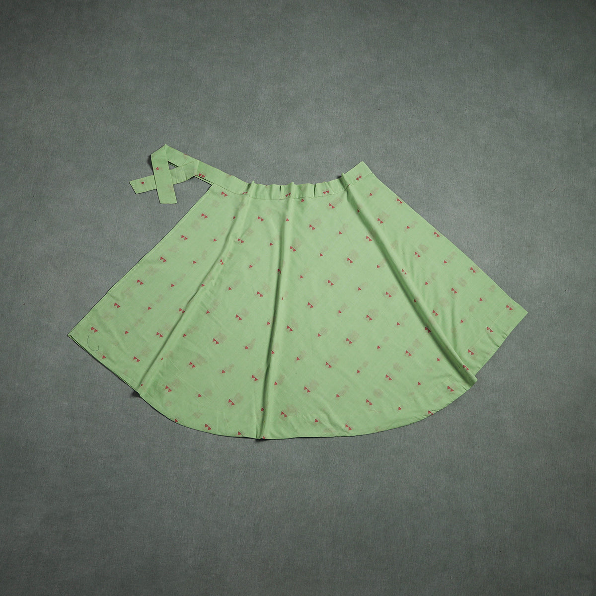 Jacquard Cotton Wrap Around Skirt 134