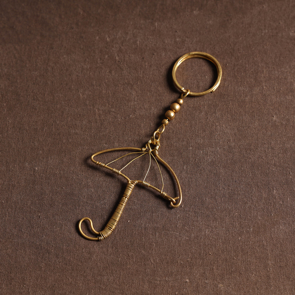 Brass Metal Handcrafted Dokra Keychain