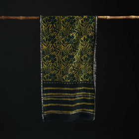 Akola Hand Block Print Chanderi Silk Handloom Stole 18