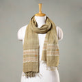 Buy Traditional Handspun Handloom Eri Silk Natural Dyed Stole 