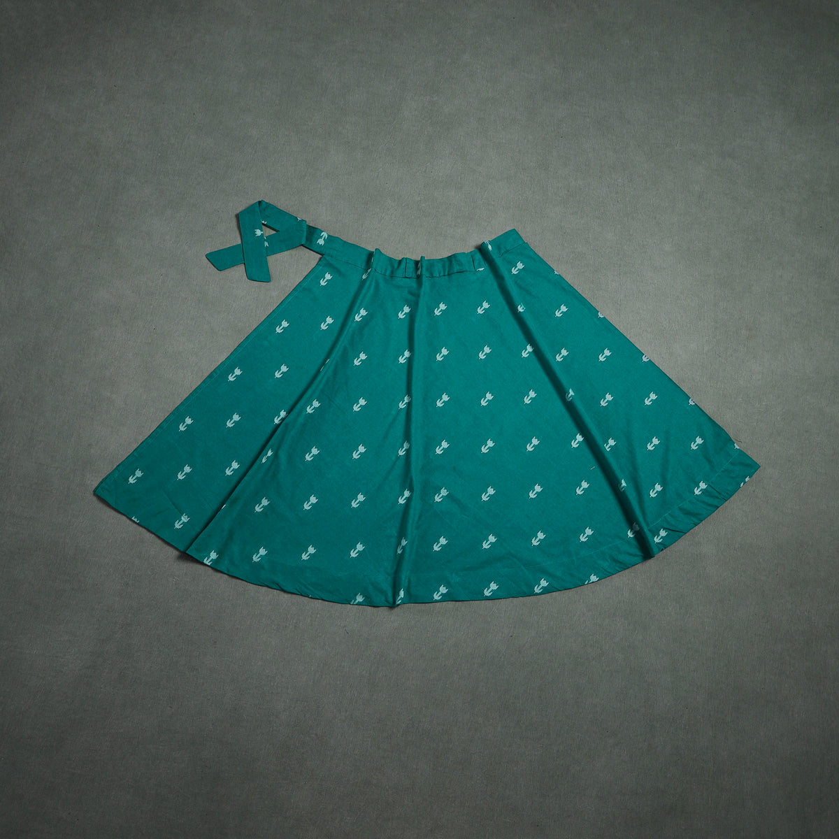 Jacquard Cotton Wrap Around Skirt 135