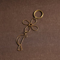 Brass Metal Handcrafted Dokra Keychain