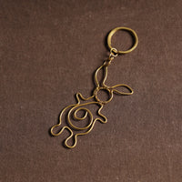 Brass Metal Handcrafted Dokra Keychain