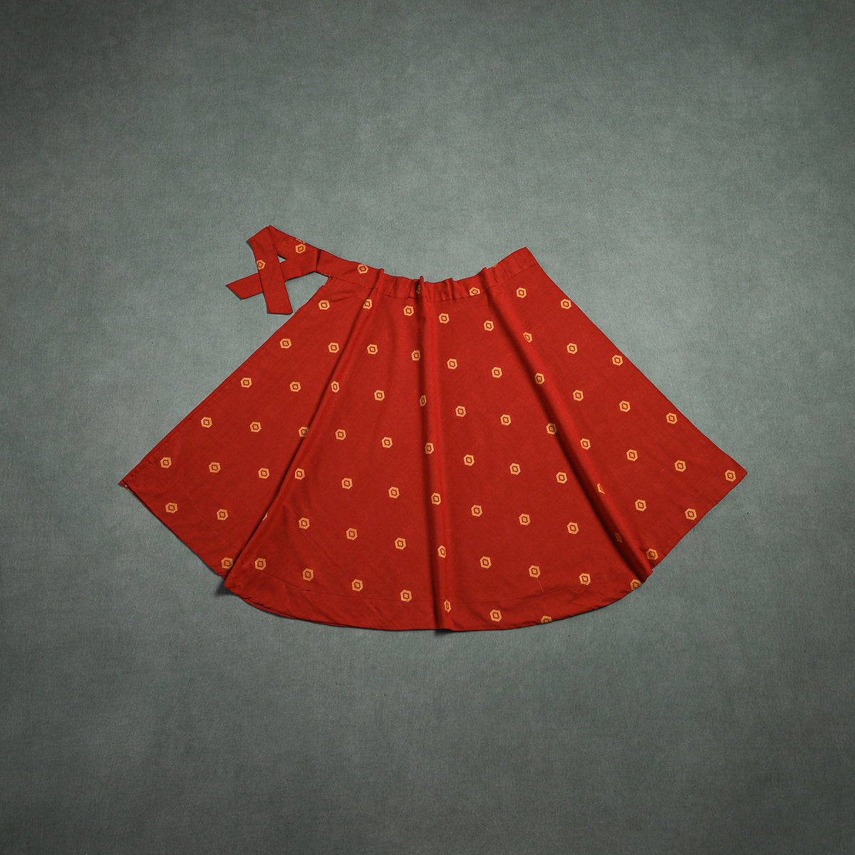 Jacquard Cotton Wrap Around Skirt 139