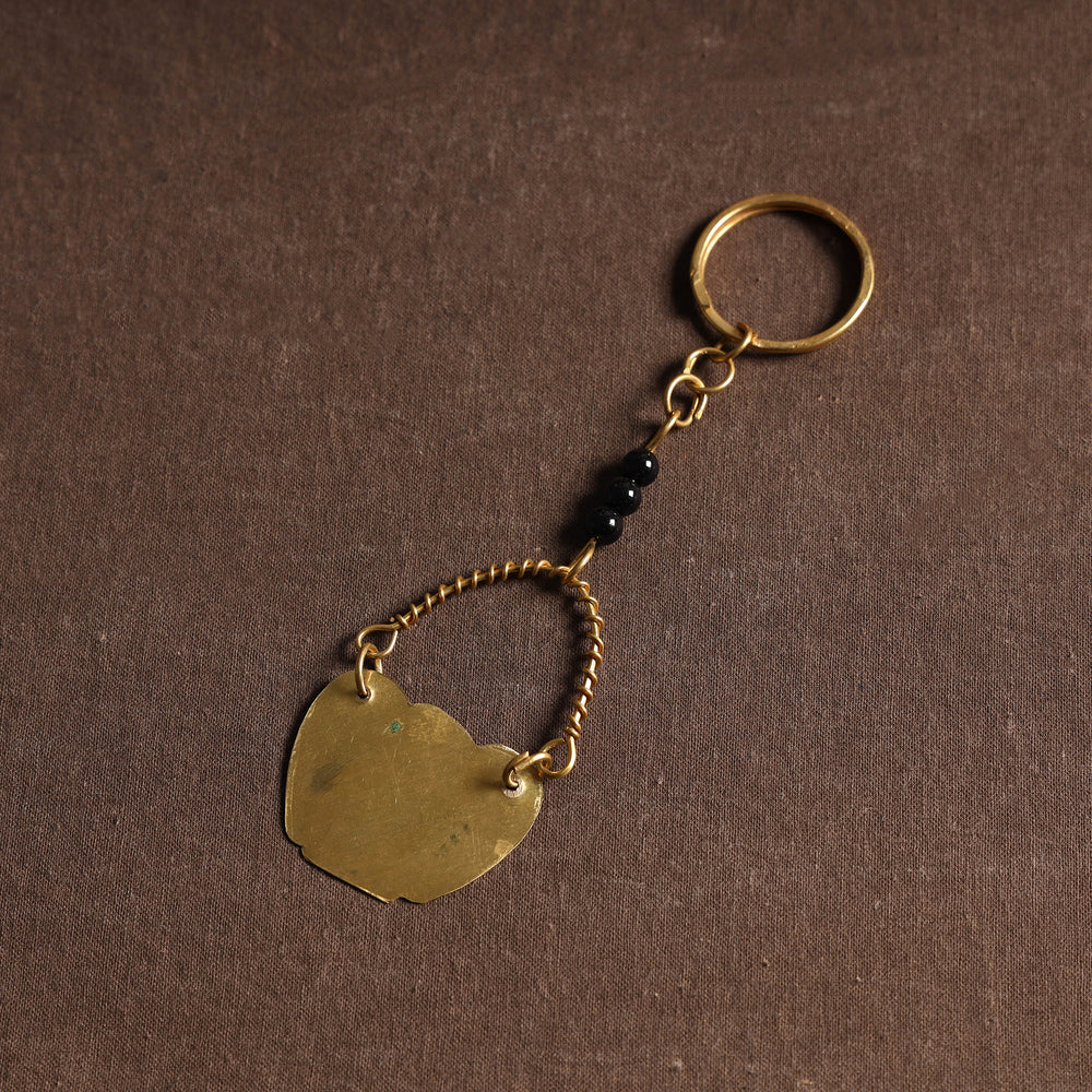 Brass Metal Handcrafted Dokra Keychain