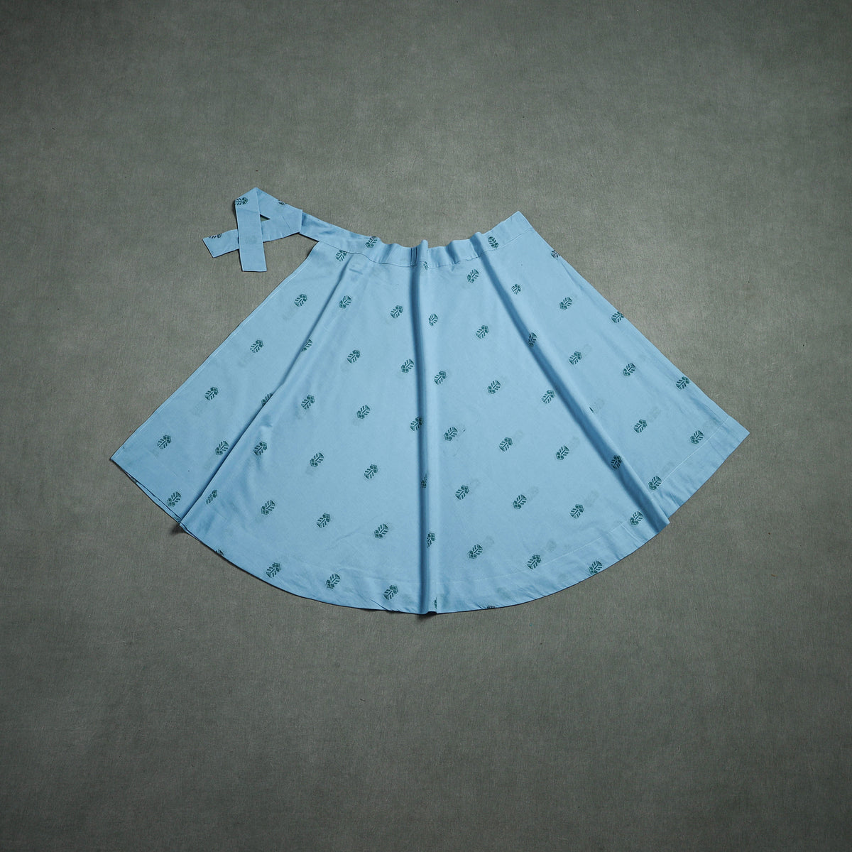 Jacquard Cotton Wrap Around Skirt 141