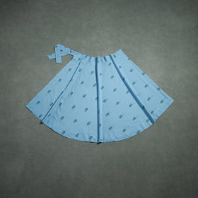 Jacquard Cotton Wrap Around Skirt 141