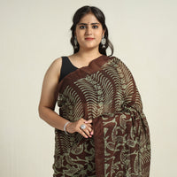 Batik Print Saree