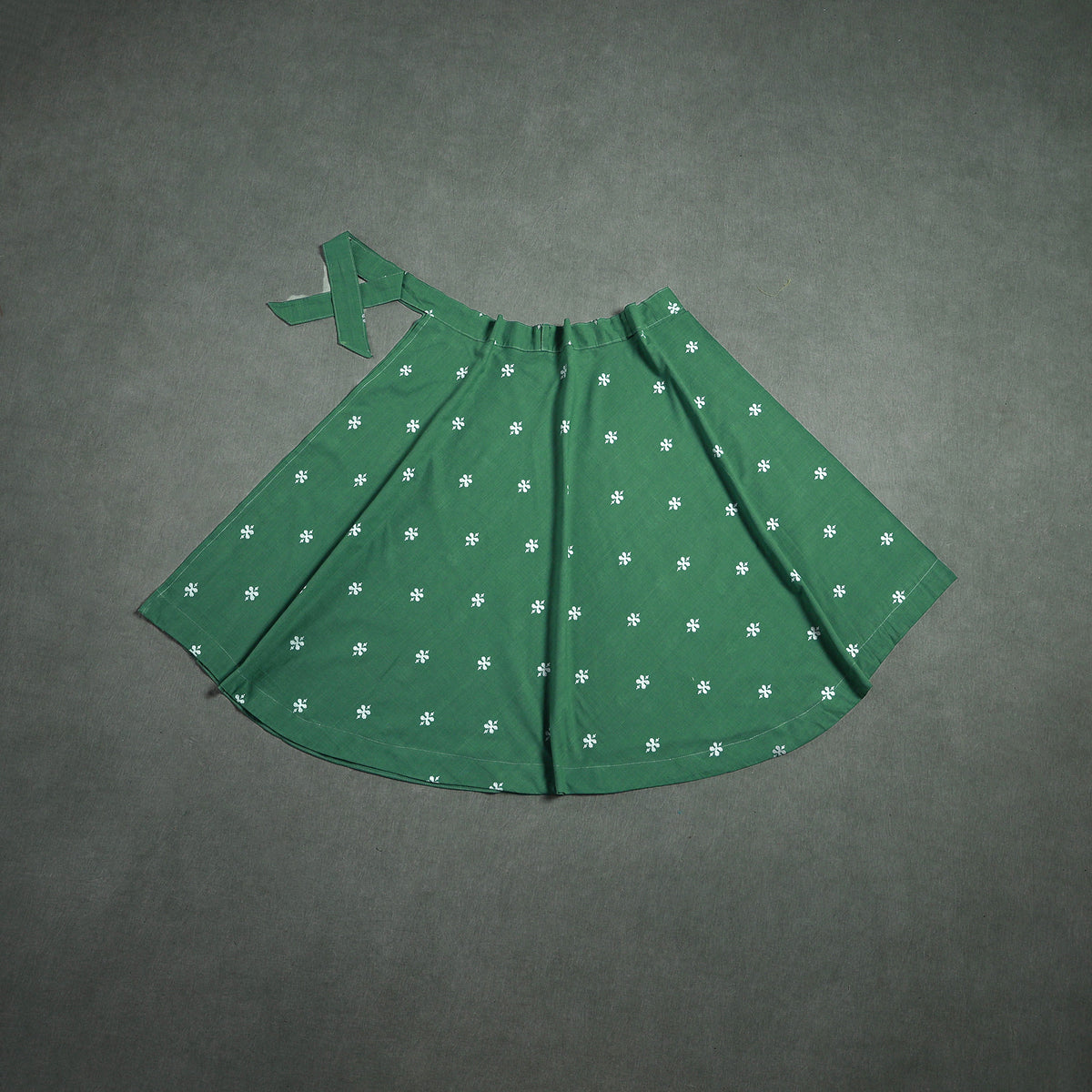 Jacquard Cotton Wrap Around Skirt 142
