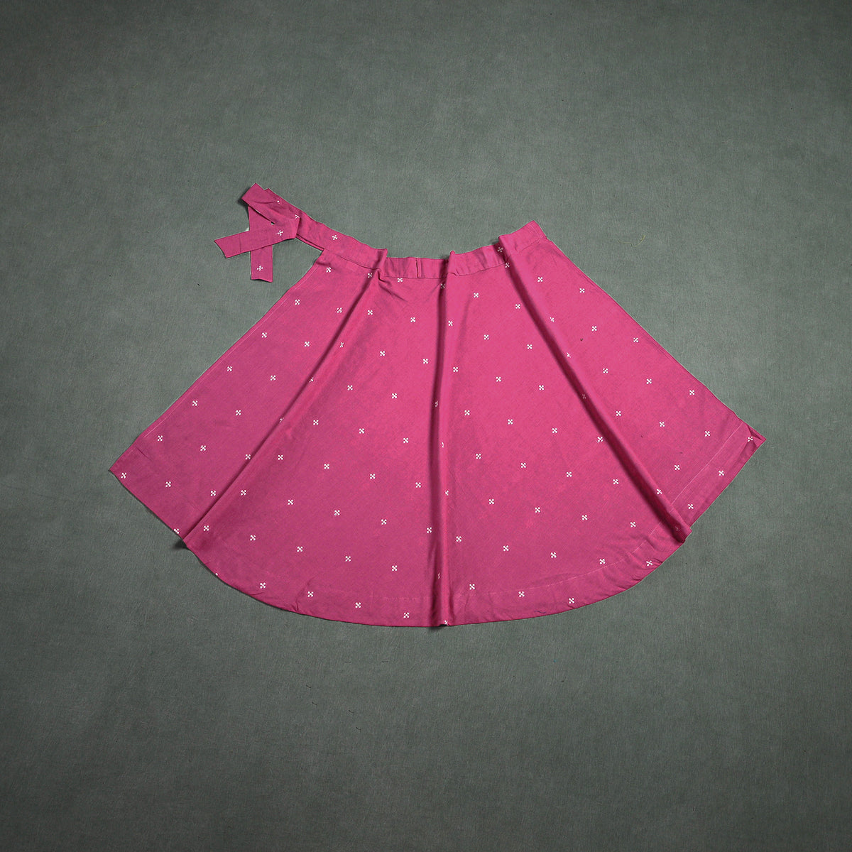 Jacquard Cotton Wrap Around Skirt 144