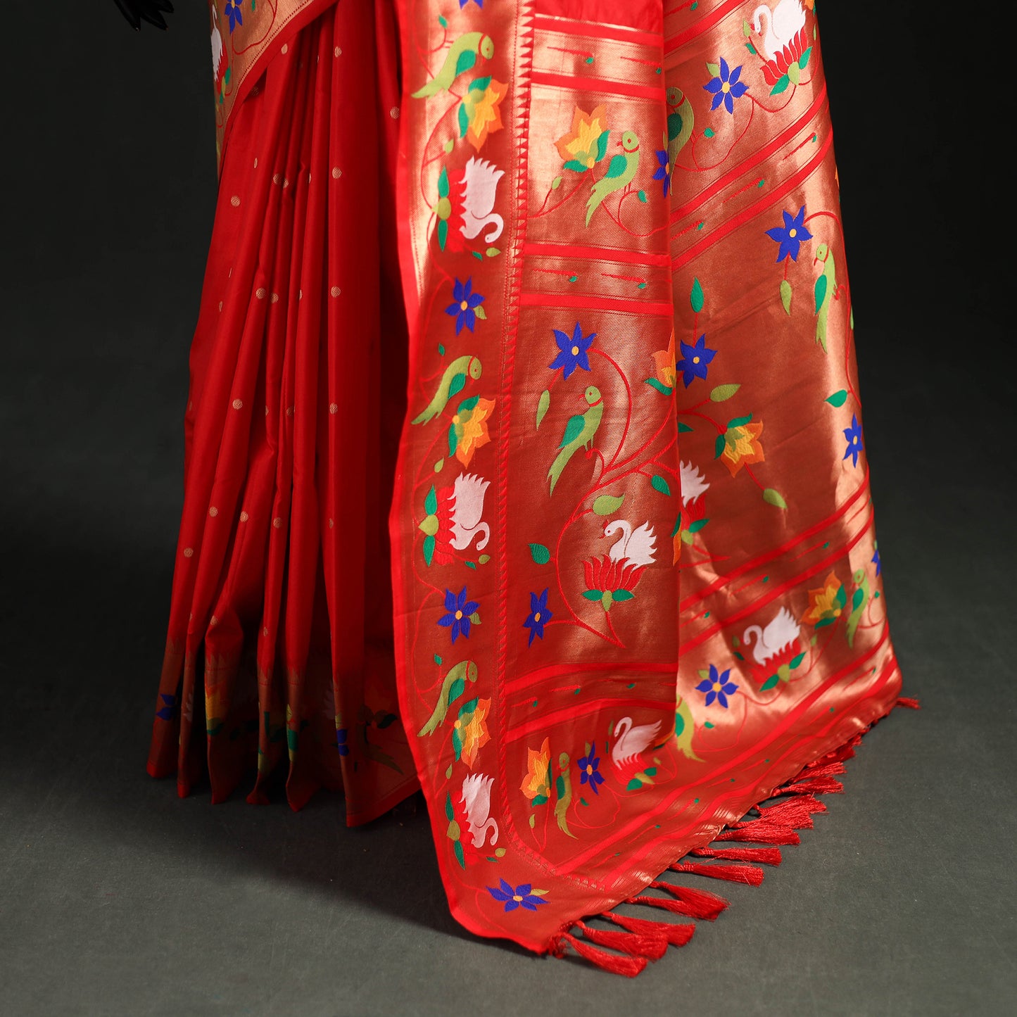 Bangalore Silk Zari Border Saree 20