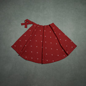 Jacquard Cotton Wrap Around Skirt 145