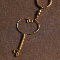 Brass Metal Handcrafted Dokra Keychain