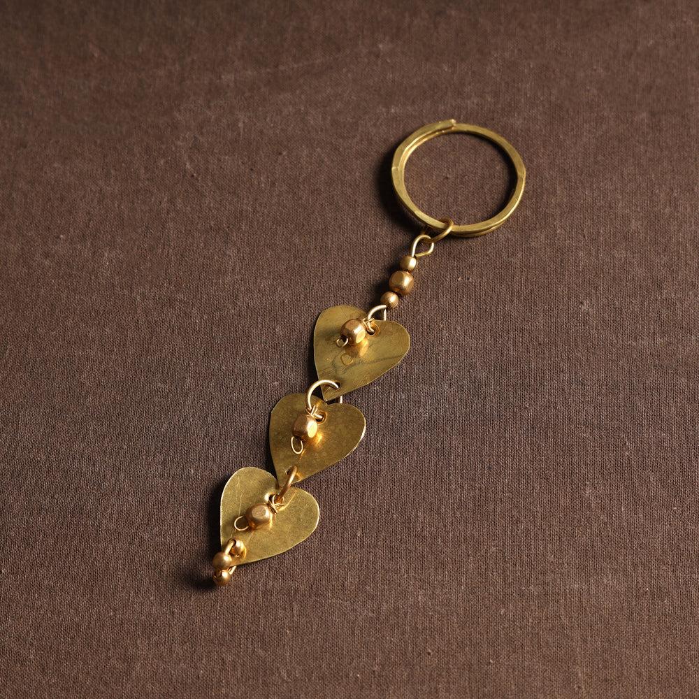 Brass Metal Handcrafted Dokra Keychain