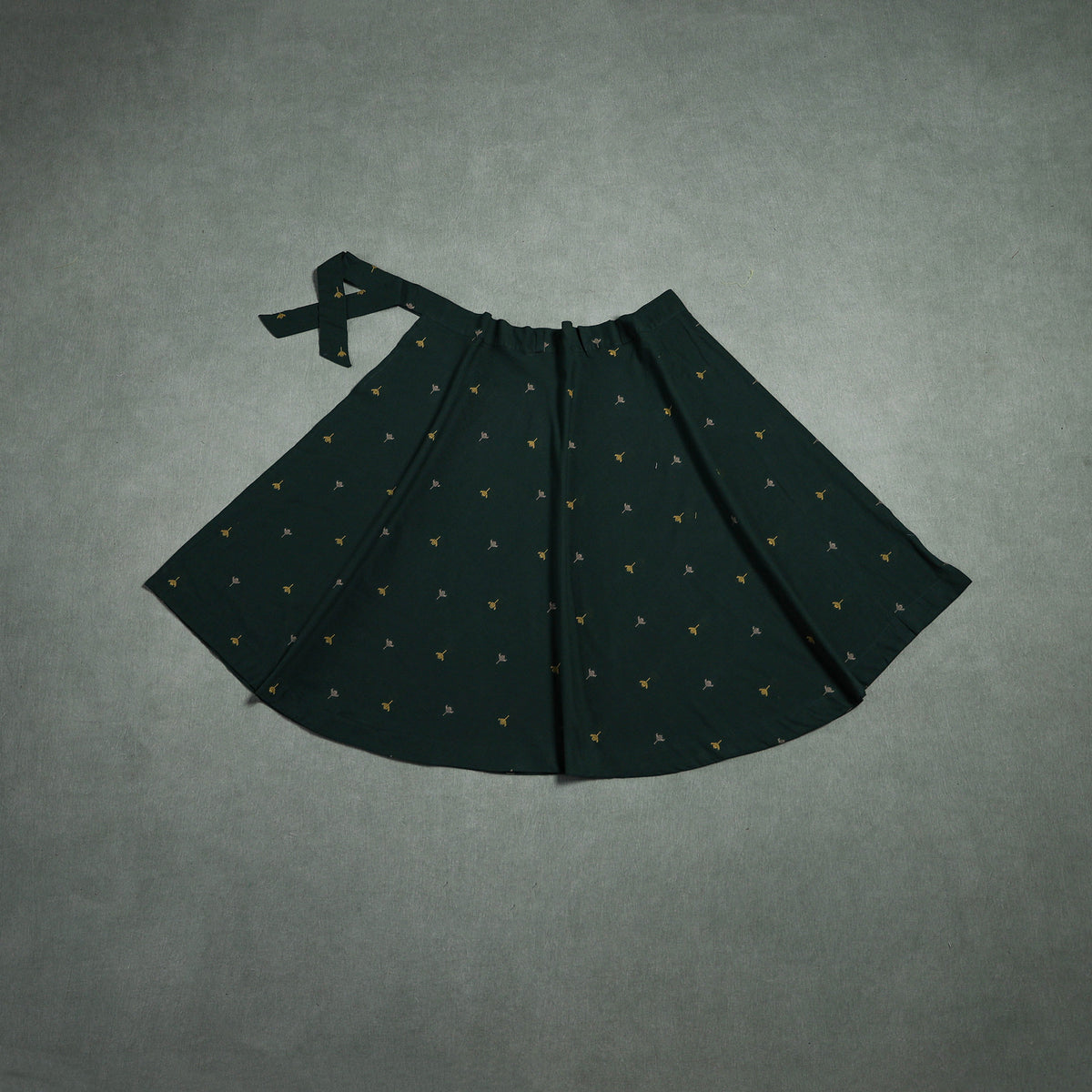 Jacquard Cotton Wrap Around Skirt 147