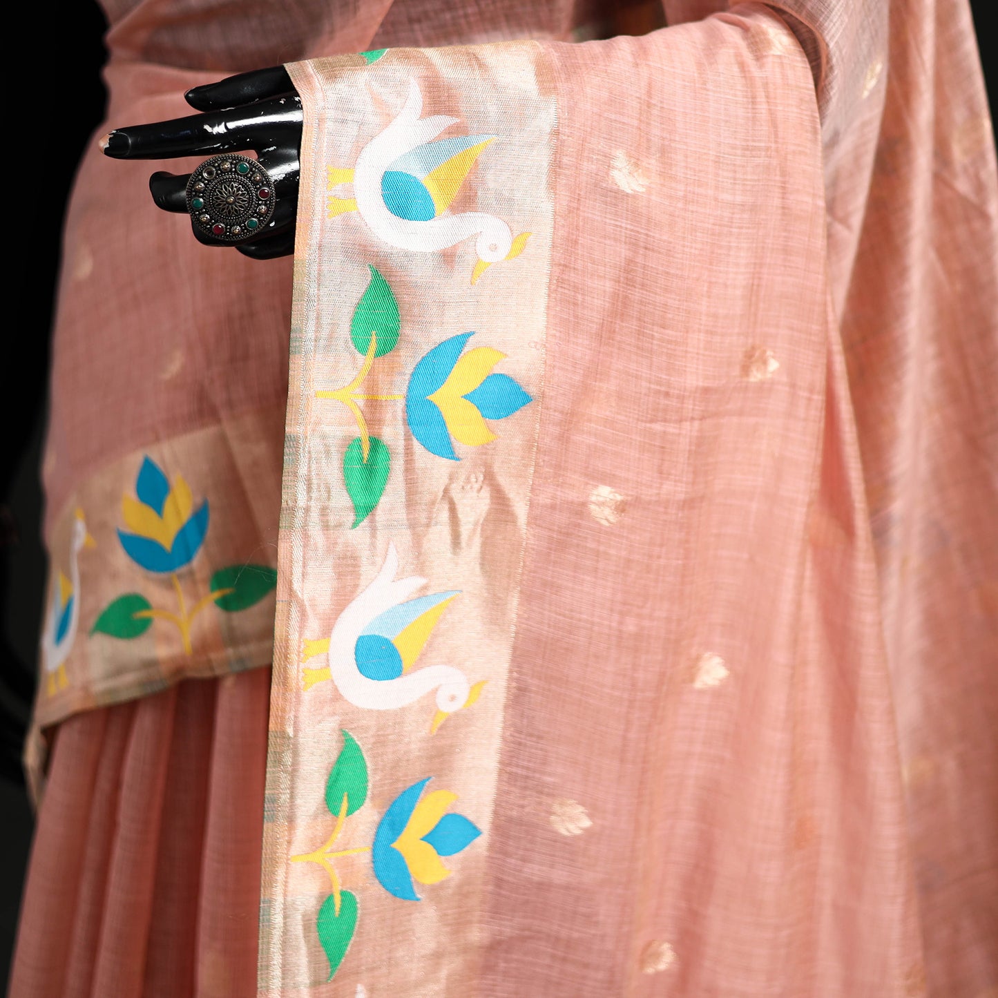 Bangalore Silk Zari Border Saree 21