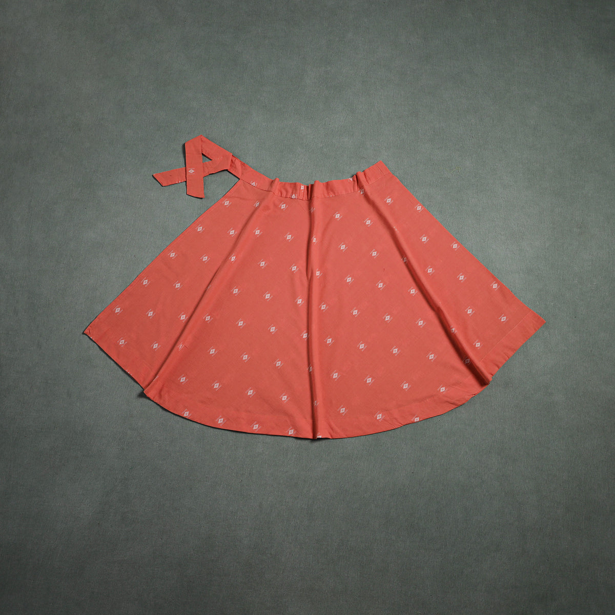 Jacquard Cotton Wrap Around Skirt 150