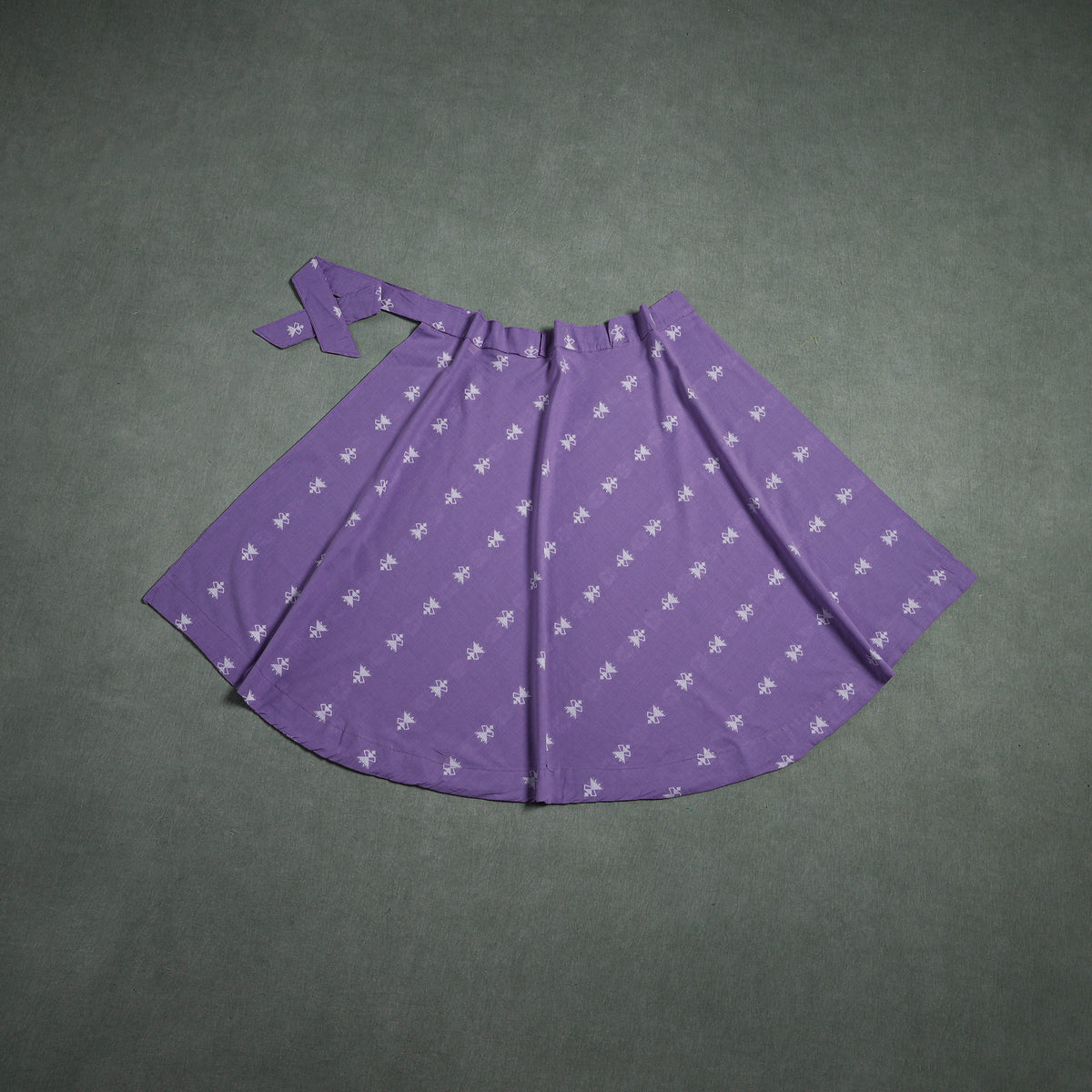 Jacquard Cotton Wrap Around Skirt 152