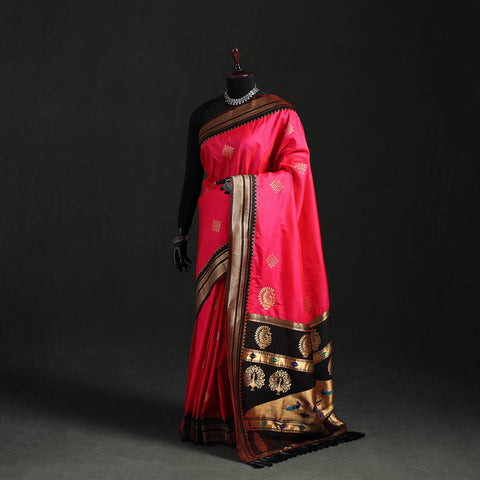 Bangalore Silk Zari Border Saree 22