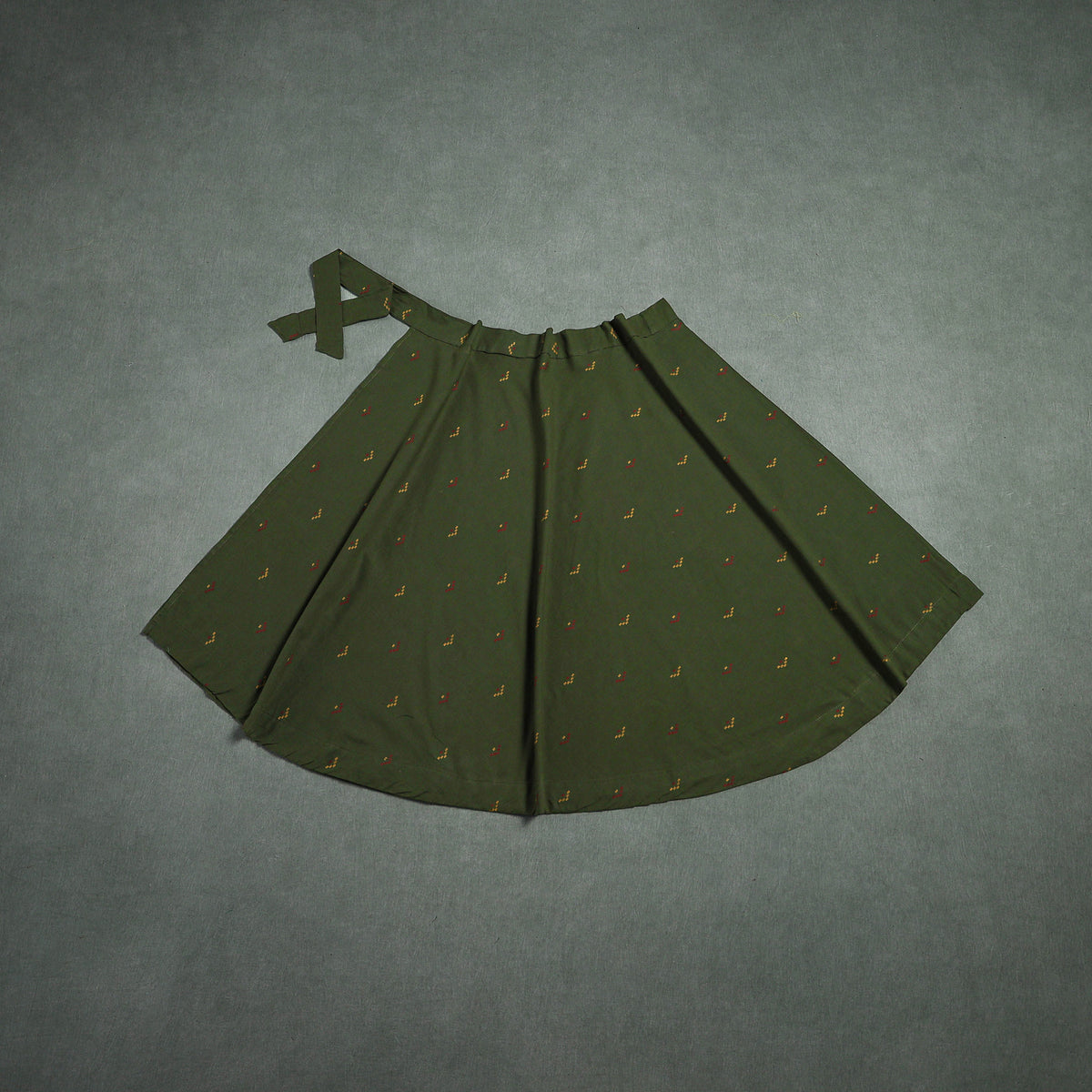 Jacquard Cotton Wrap Around Skirt 153