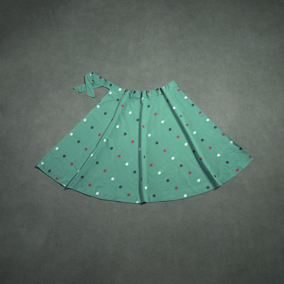 Jacquard Cotton Wrap Around Skirt 154