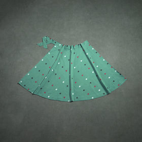 Jacquard Cotton Wrap Around Skirt 154