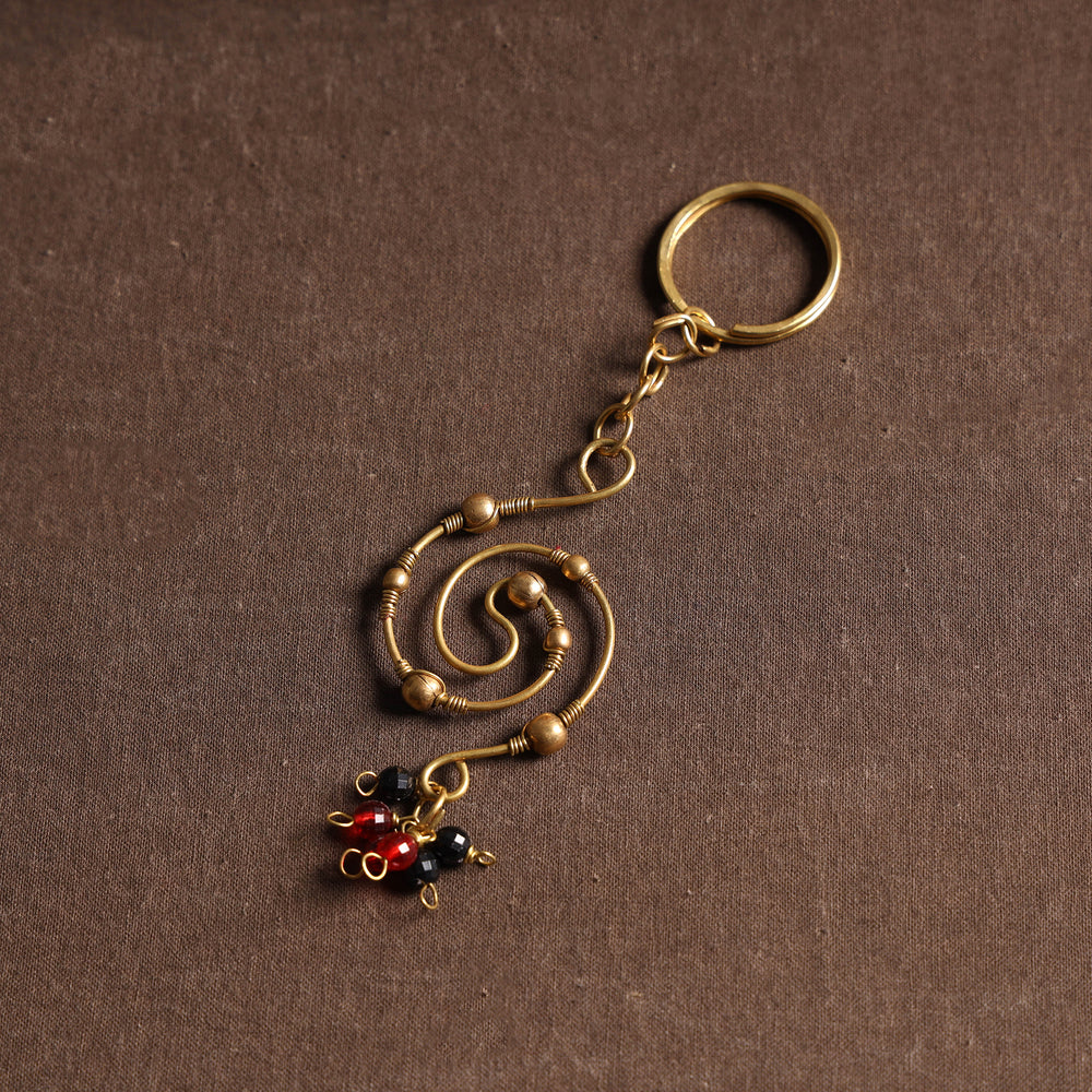 brass keychain 