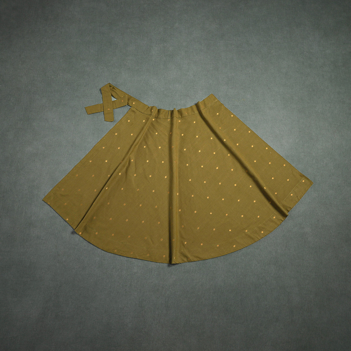 Jacquard Cotton Wrap Around Skirt 157