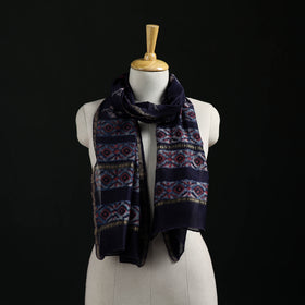 Akola Hand Block Print Chanderi Silk Handloom Stole 17